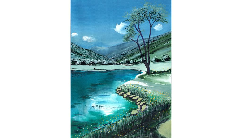Watercolour Artworks Exhibition by Architect Anil Nene