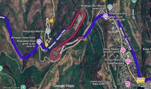 Borghat Khandala Lonavala traffic jam