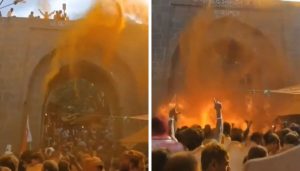 Celebration Turns Chaotic as Fire Injures 16 After Jejuri Civic Poll Results