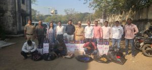 Excise Department Cracks Down on Inter-State Liquor Smuggling