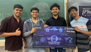 GHRCEM Pune Students Secure First Prize at IIT Bombay