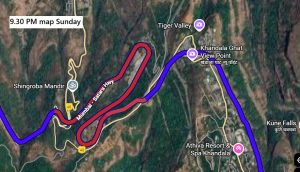 Khandala ghat traffic map