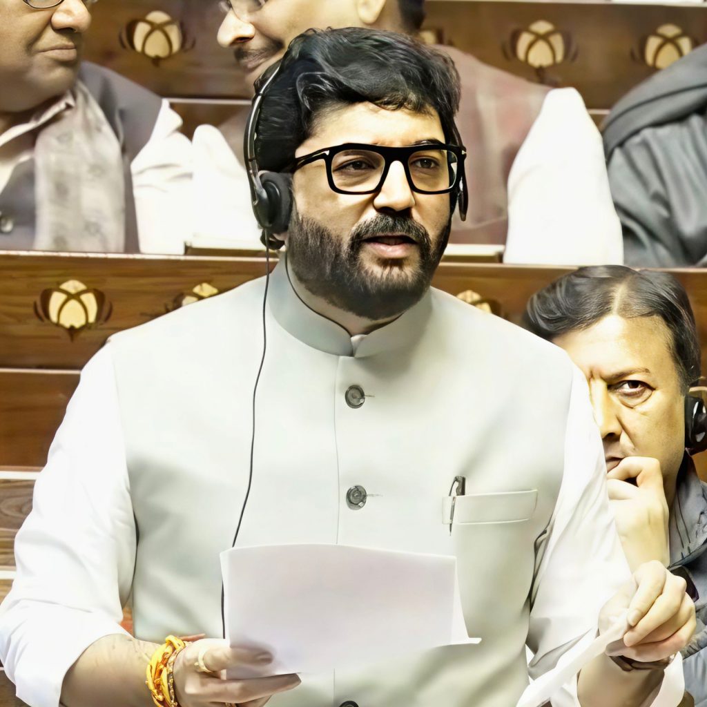 Murlidhar Mohol in the Rajya Sabha