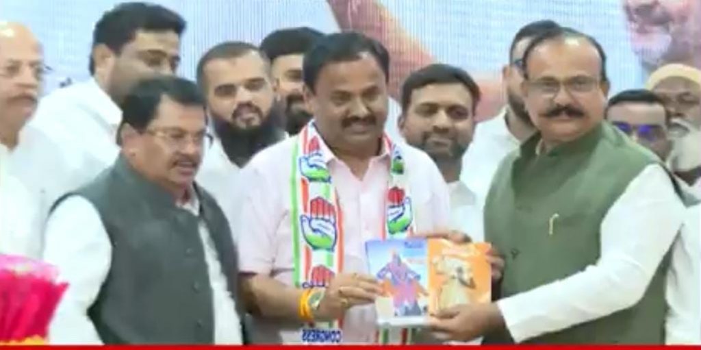 Prashant Jagtap Joins Congress