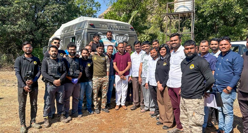 RESQ team rescues leopard