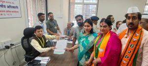 Surendra and Aishwarya Pathare from PMC Wards 3 and 4