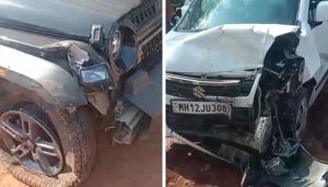 Thar Driver Booked for Drunk Driving After Crash on Pune Airport Road