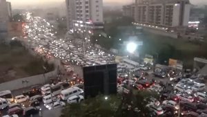 Wakad traffic jam