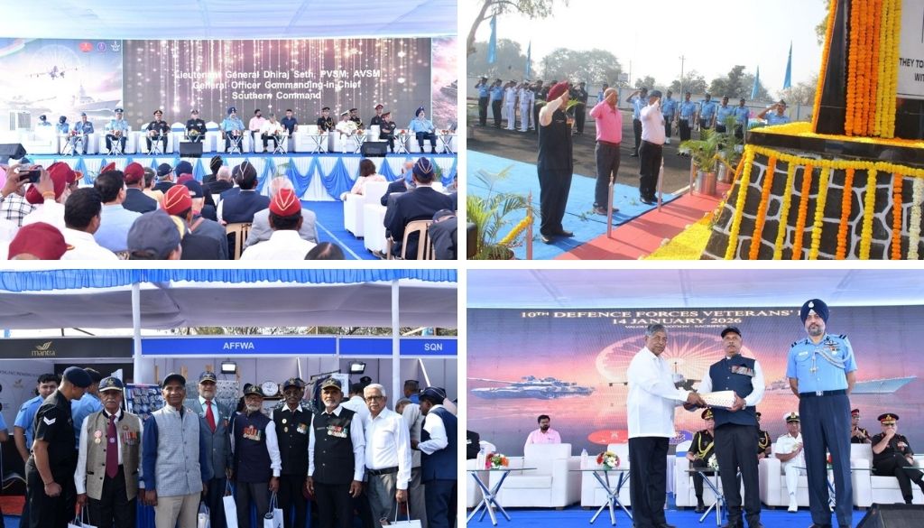 Air Force Station Pune Hosts 10th Defence Forces Veterans Day