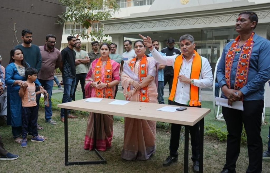 BJP Bets on Development and Welfare Schemes in Ward 25 PCMC Election