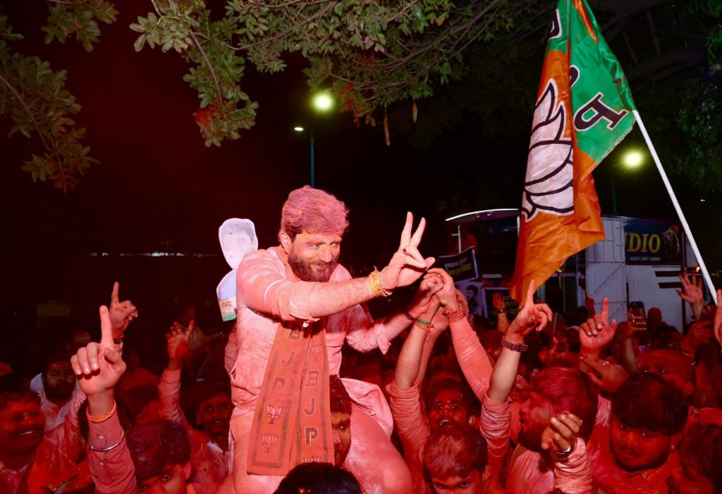 BJP Outclasses Rivals, Secures Absolute Control