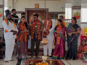 BJP–RPI Candidates Conclude Campaign with Door-to-Door Outreach in Ward 3
