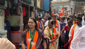 Bhakti Gaikwad padyatra