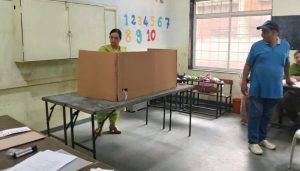 Election Officials Review Arrangements at Hadapsar Voting Booths