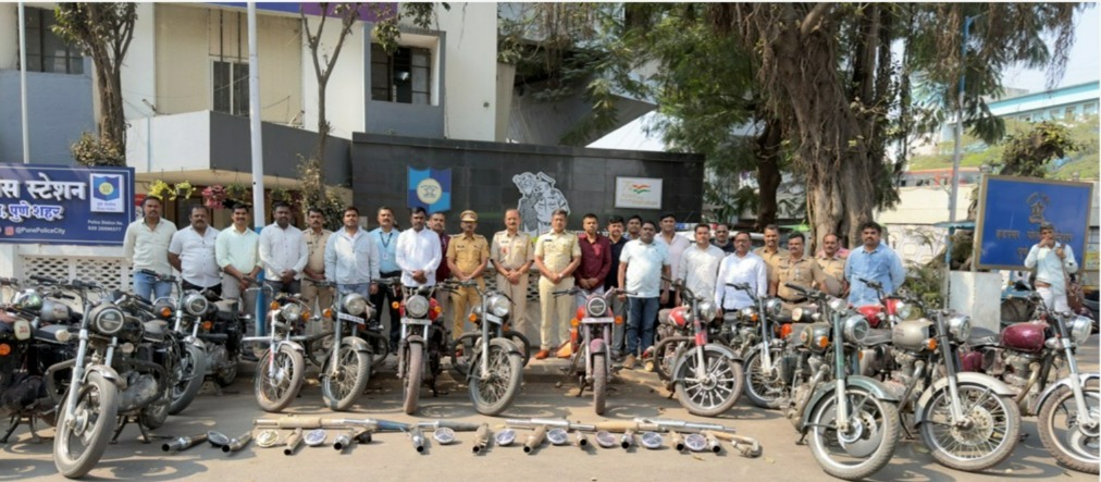 Hadapsar Police Crack Down on ‘Bullet Rajas