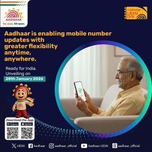 New Aadhaar App Enables Full Digital Identity Management from January 28