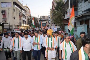 Rohit Pawar Campaigns for NCP (SP) Candidate Jayesh Murkute in Ward 9