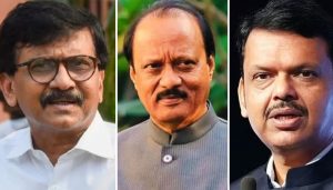 Sanjay Raut and Fadnavis