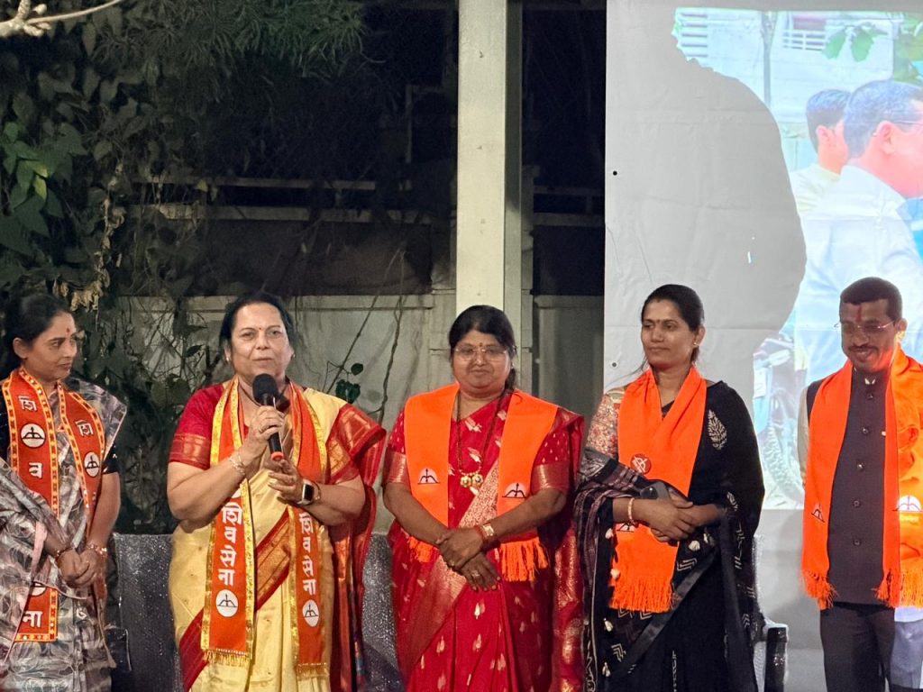 Shiv Sena Steps Up Campaign in Kondhwa