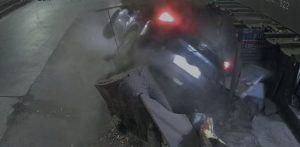 Speeding Car Loses Control, Rams into Roadside Shop