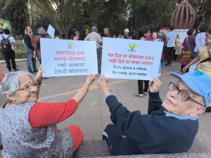PMC Elections 2026: Deccan Residents Use Culture to Drive Voter Awareness at Kamla Nehru Park