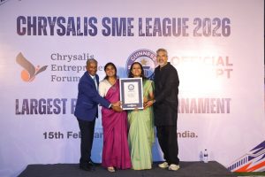 Chrysalis Entrepreneur Forum Creates History with Guinness World Record for World’s Largest Box Cricket Tournament for SME's.
