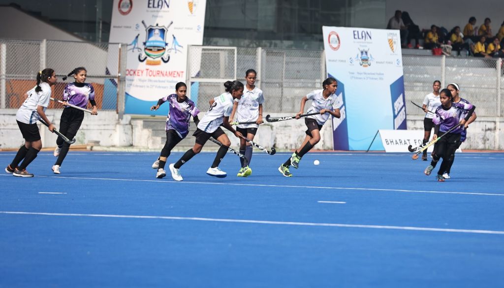 Girls U17 Co. Bhagat (Purple) vs Lokmanya HS (White)