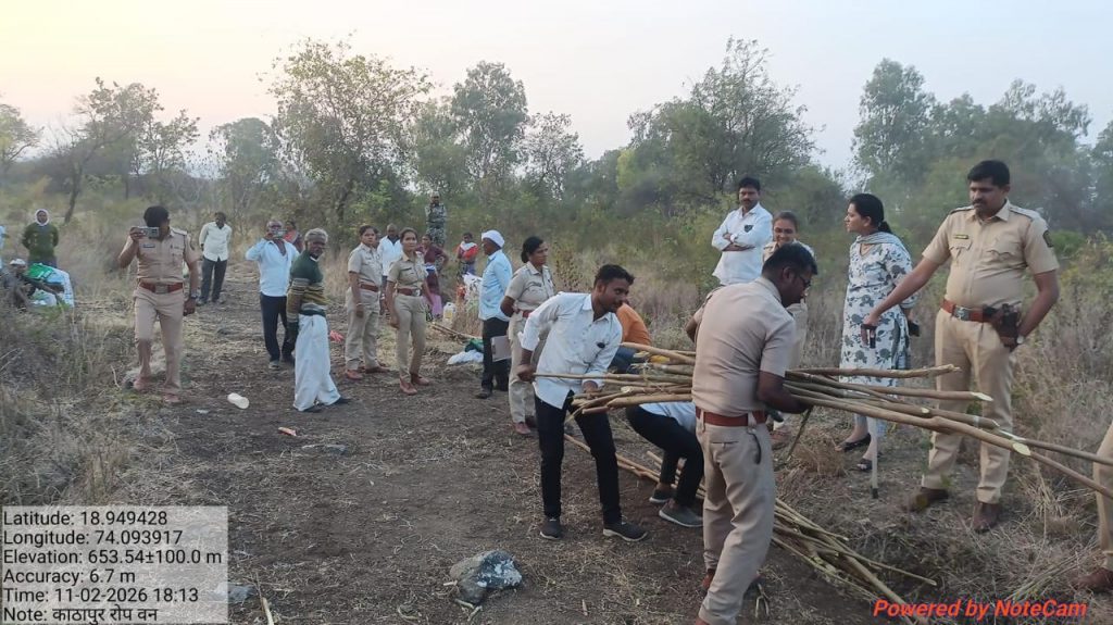 Illegal Encroachment Removed in Ambegaon