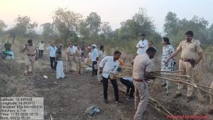 Illegal Encroachment Removed in Ambegaon
