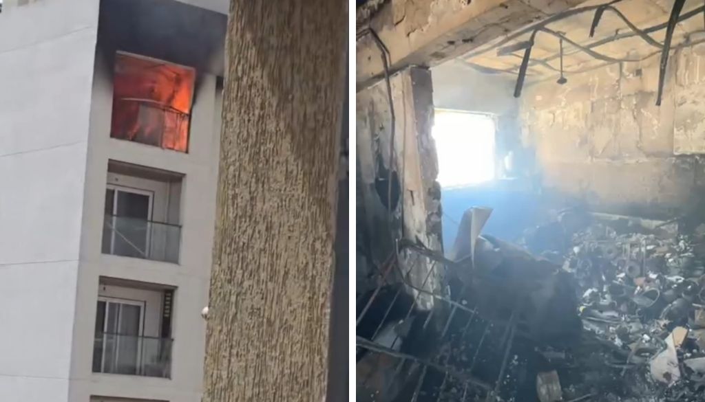 Kohinoor Presidentia Fire