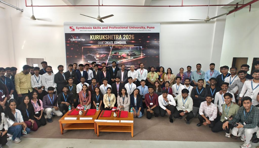 Kurukshetra 2026 Culminates in a Spectacular Showcase of Robotics and Innovation at SSPU