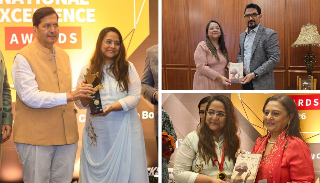Pune Author Aleifiya Bagasrawala Honoured with National Excellence Award
