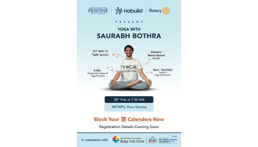 Rotary Pristine gives Transformation Award to Saurabh Bothra