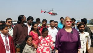 Specially-abled children enjoy helicopter ride on Valentine’s Day in Pune
