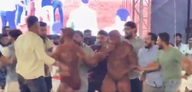 Supporter Storms Ring, Mallikarjun Title Bout Ends in Controversy