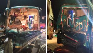 Truck Driver Dead, Several Injured in Early Morning Crash Near Navale Bridge
