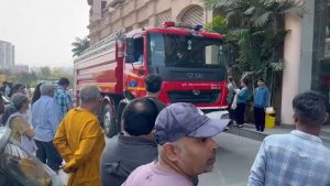 fire at Raheja Vista