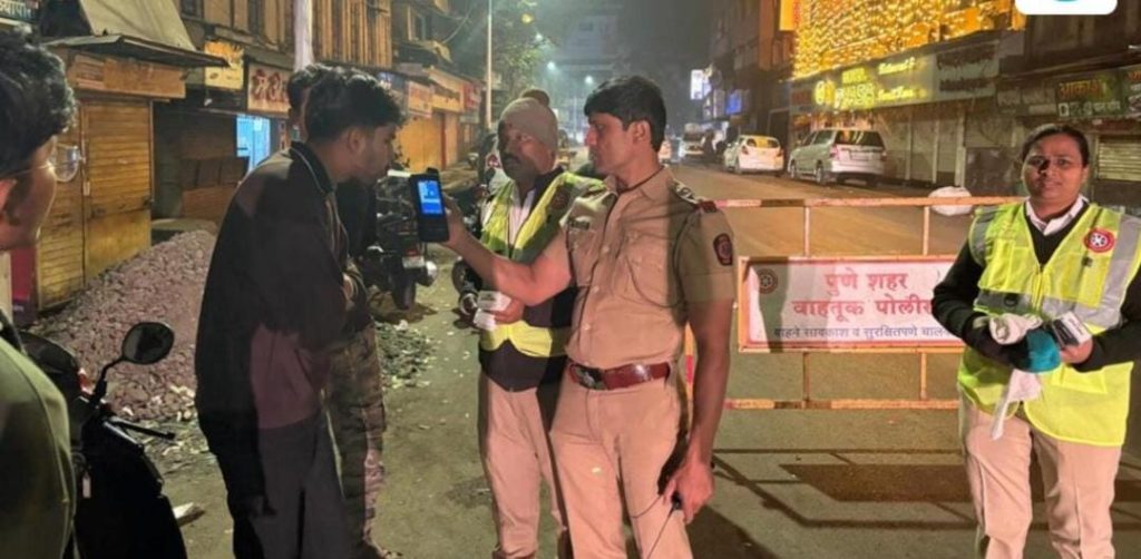 3-Day Anti-Drunk Driving Campaign in Pune Sees 301 Drivers Caught