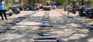 455 Booked for Drunk Driving, 870 Modified Silencers Crushed