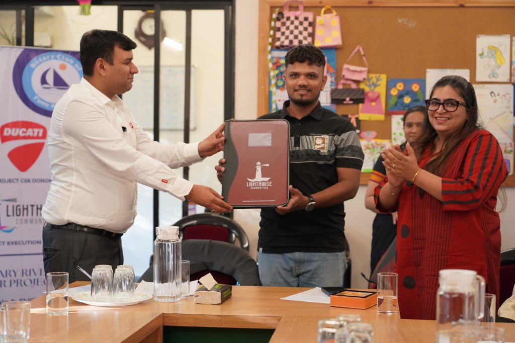 Ducati India Engages Pune Youth at Wadgaonsheri Lighthouse