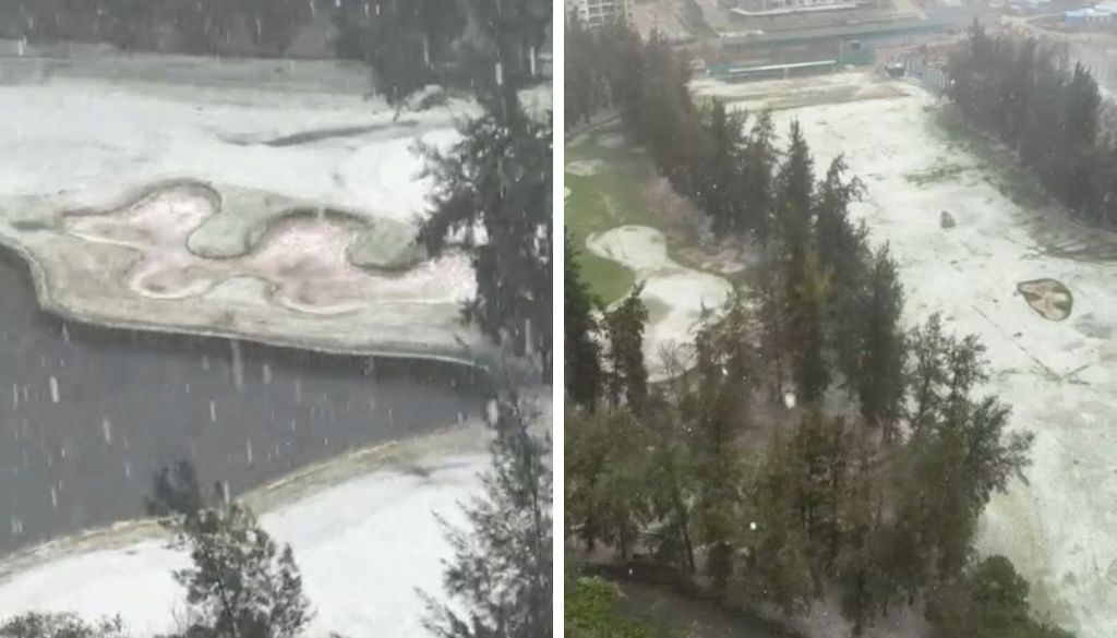 Hailstorm Hits Hinjawadi