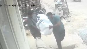 Human Parcel Stunt in Bengaluru Sparks Panic