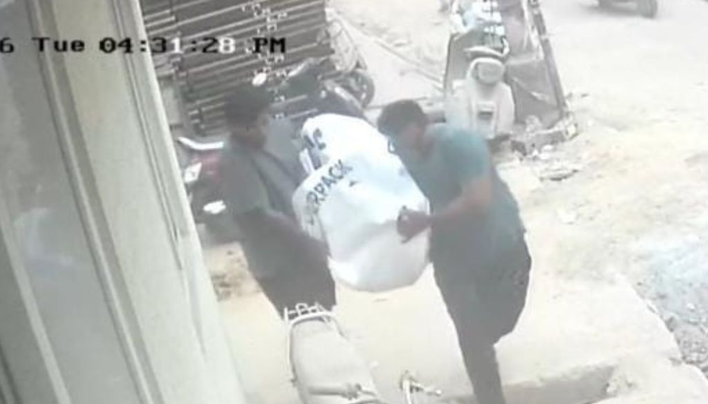 Human Parcel Stunt in Bengaluru Sparks Panic