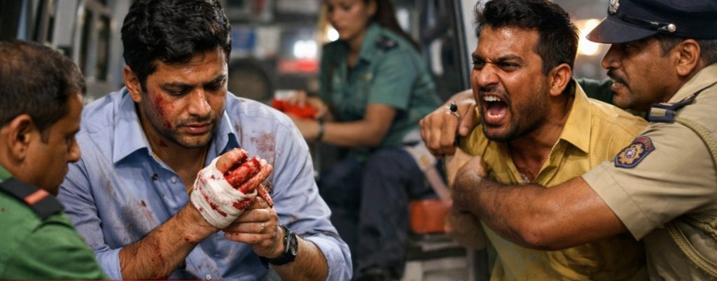 IT Professional Seriously Injured After Cab Driver Allegedly Bites Fingers in Hinjawadi Fare Dispute