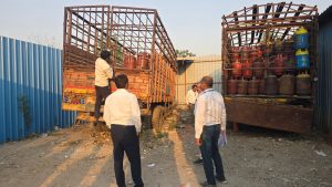 LPG Cylinders Seized From Gas Agency Godown In Pimpri Chinchwad