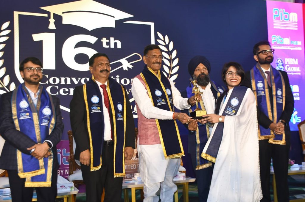 MoS Sanjay Seth at PIBM Pune’s 16th Convocation