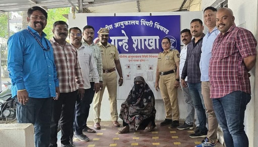 Pimpri-Chinchwad Crime Branch Arrests Woman in Daylight Burglaries