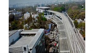 Pune University Chowk and Metro and Flyover