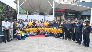 Ruby Hall Clinic Leads Road Safety Initiative with Bike Rally