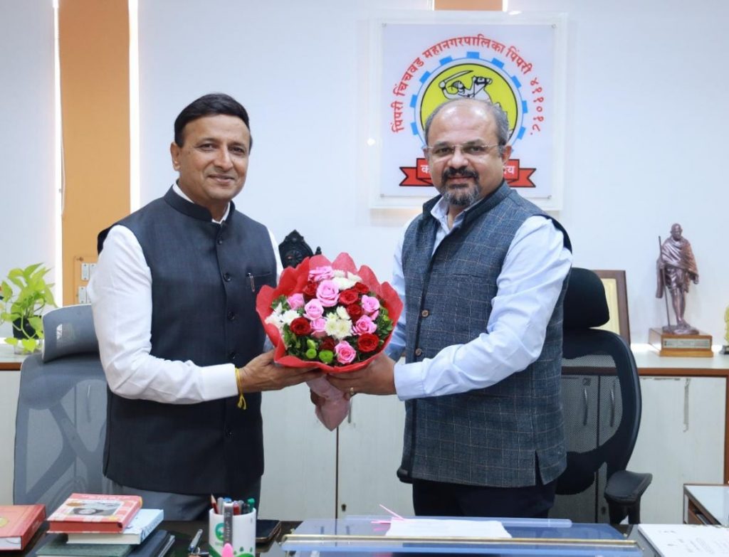 Vijay Suryawanshi takes charge as Pimpri Chinchwad Municipal Commissioner
